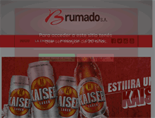 Tablet Screenshot of brumado.com.py